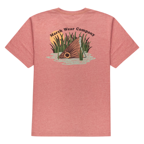 New! Marsh Wear Heritage Red Short-Sleeve T-Shirt for Men
