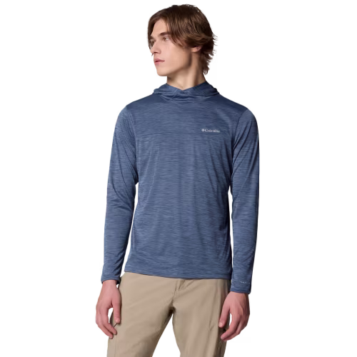 New! Columbia Sage Peak Knit Long-Sleeve Hoodie for Men