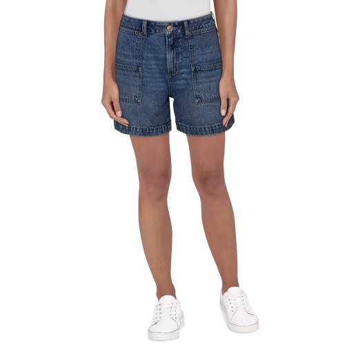 New! Natural Reflections Utility Pocket Shorts for Ladies