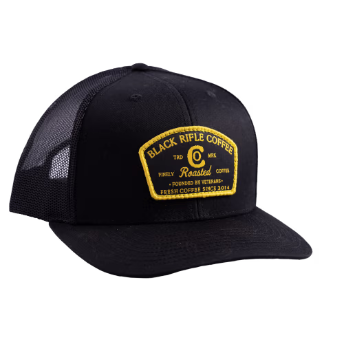 New! Black Rifle Coffee Company Roasted Trucker Cap