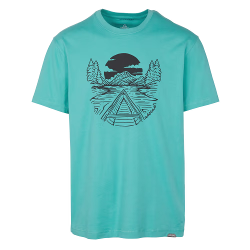 New! Ascend Canoeing Graphic Short-Sleeve T-Shirt for Men