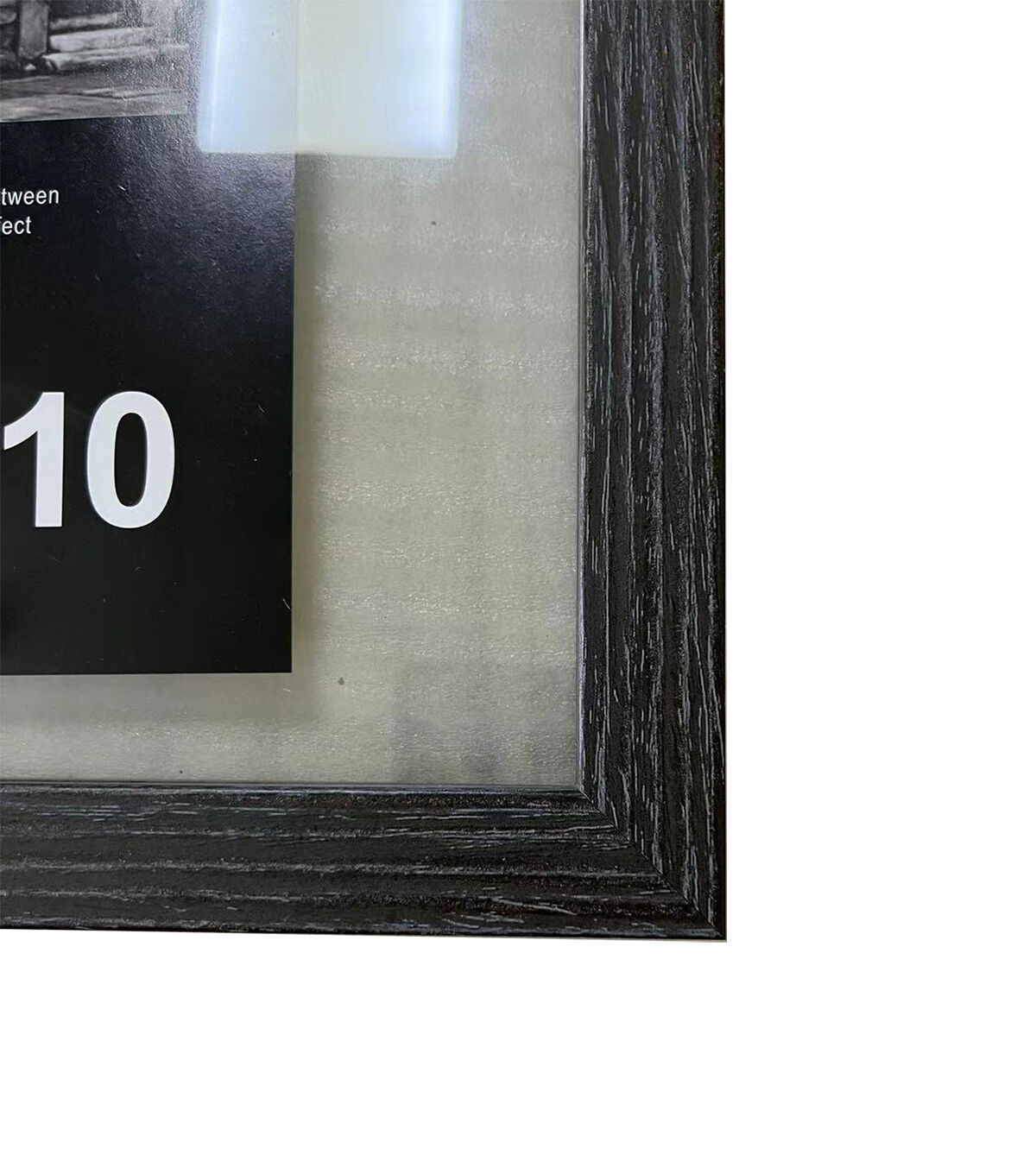 Innovative Home Creations 8 x 10 Gray Wood Float Frame