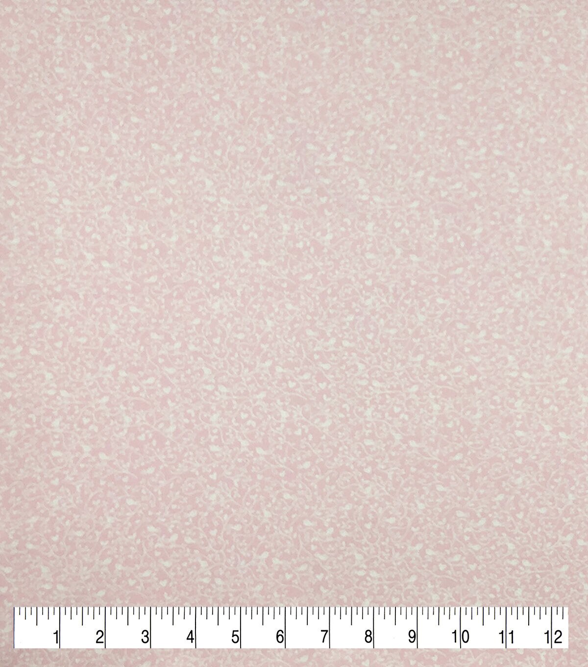 White Vines on Pink Quilt Cotton Fabric by Keepsake Calico