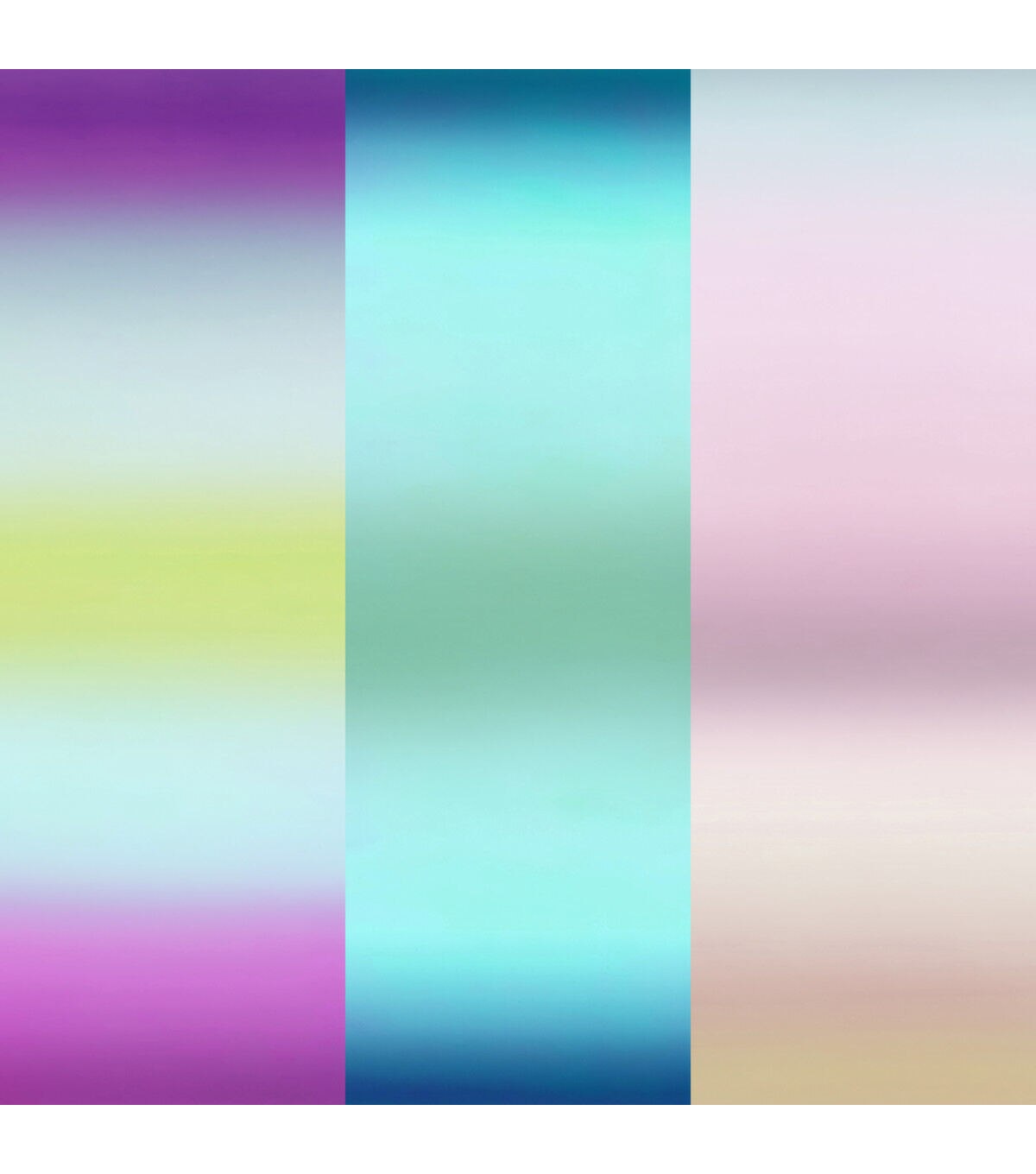 Cricut Joy Xtra 9.5 x 12 Holographic Smart Sampler Iron On 3ct