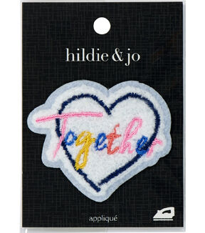 2 Together With Love Iron On Iron On Patch by hildie & jo