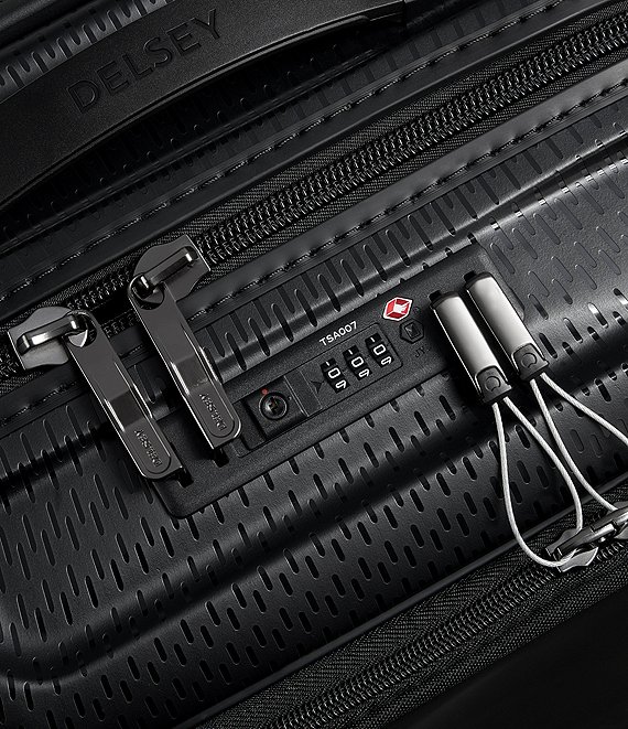Turenne Collection Soft Pocket Carry-On Spinner Suitcase