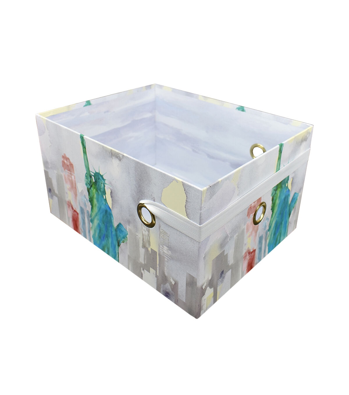 14 Landmarks Rectangle Box With Elastic Strap by Hudson 43