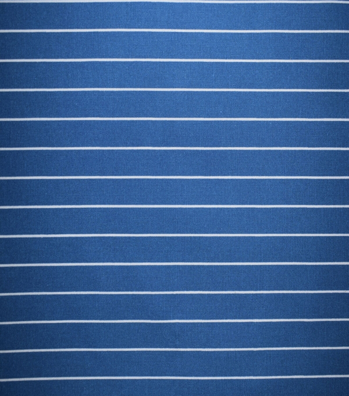 White Stripes on Blue Quilt Cotton Fabric by Quilter's Showcase