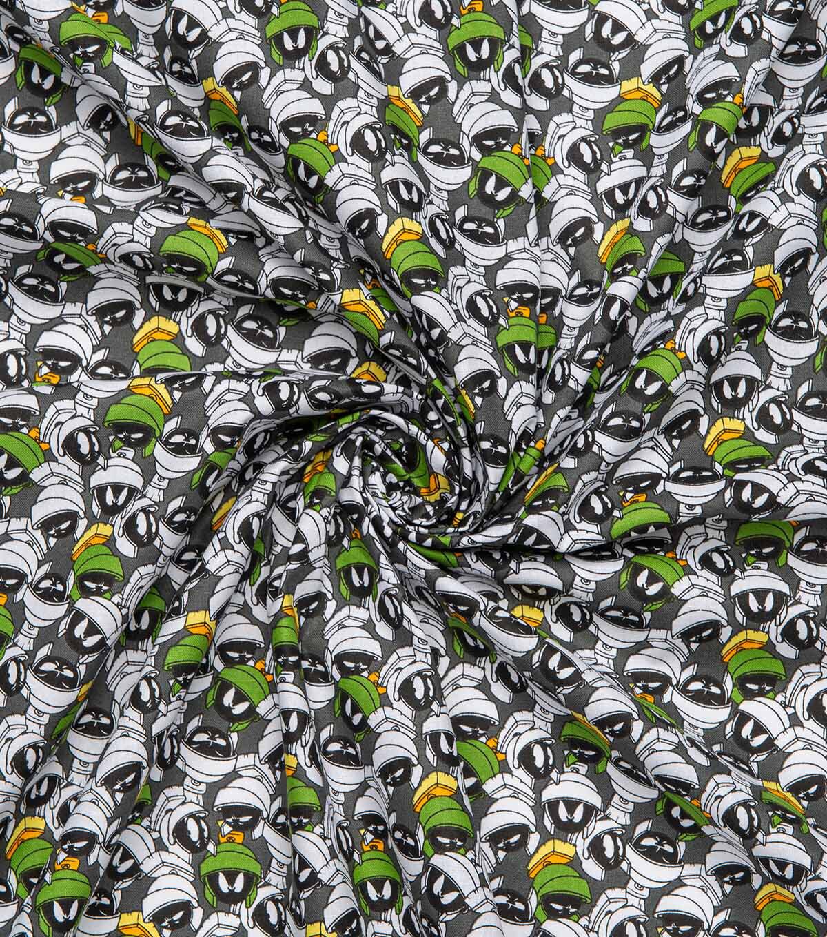 Looney Tunes Marvin Martian Cotton Fabric
