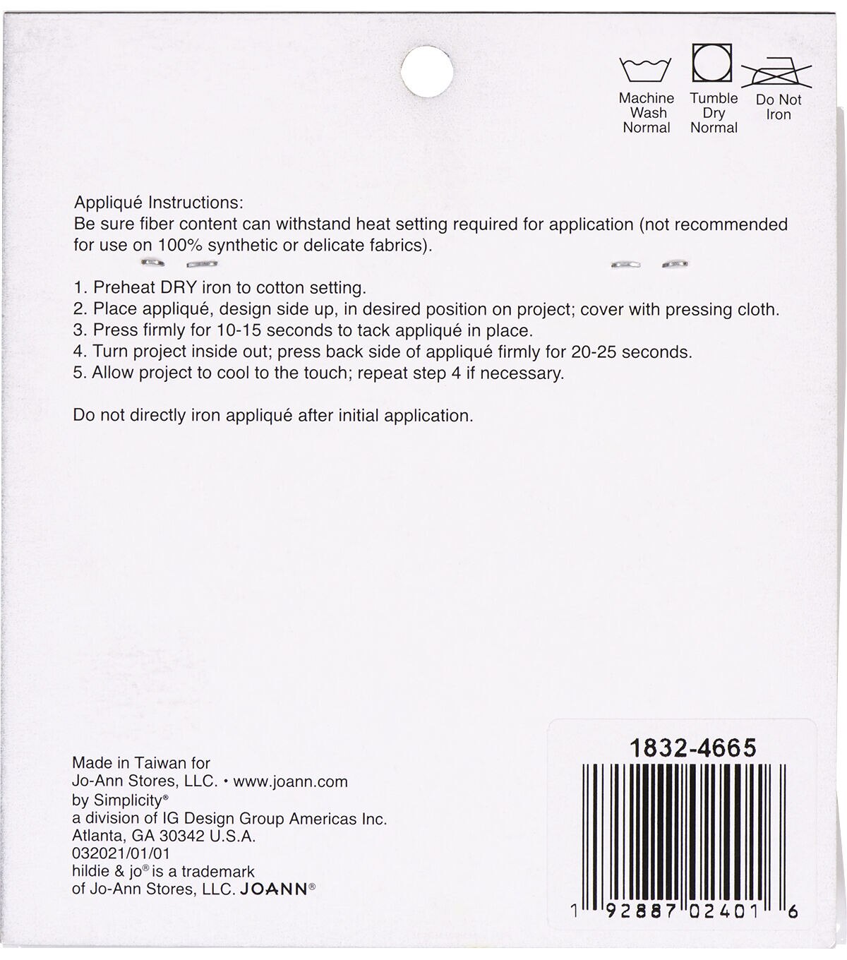 6ct Paris Iron On Patches by hildie & jo