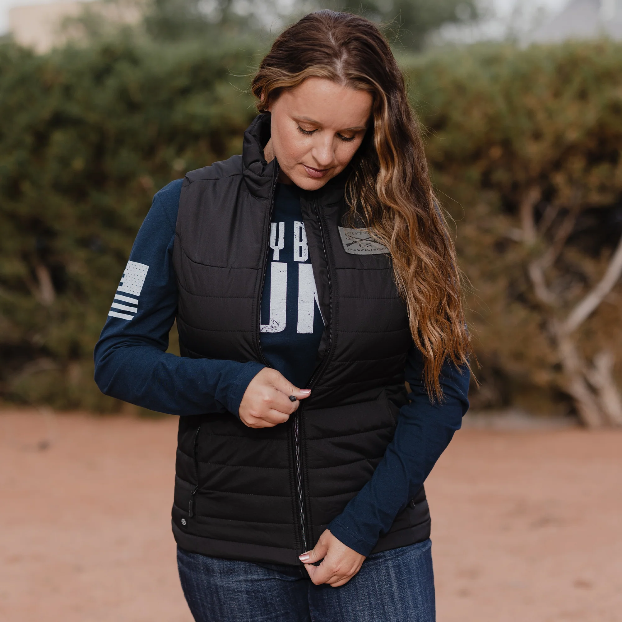 Women's Grunt Vest - Black