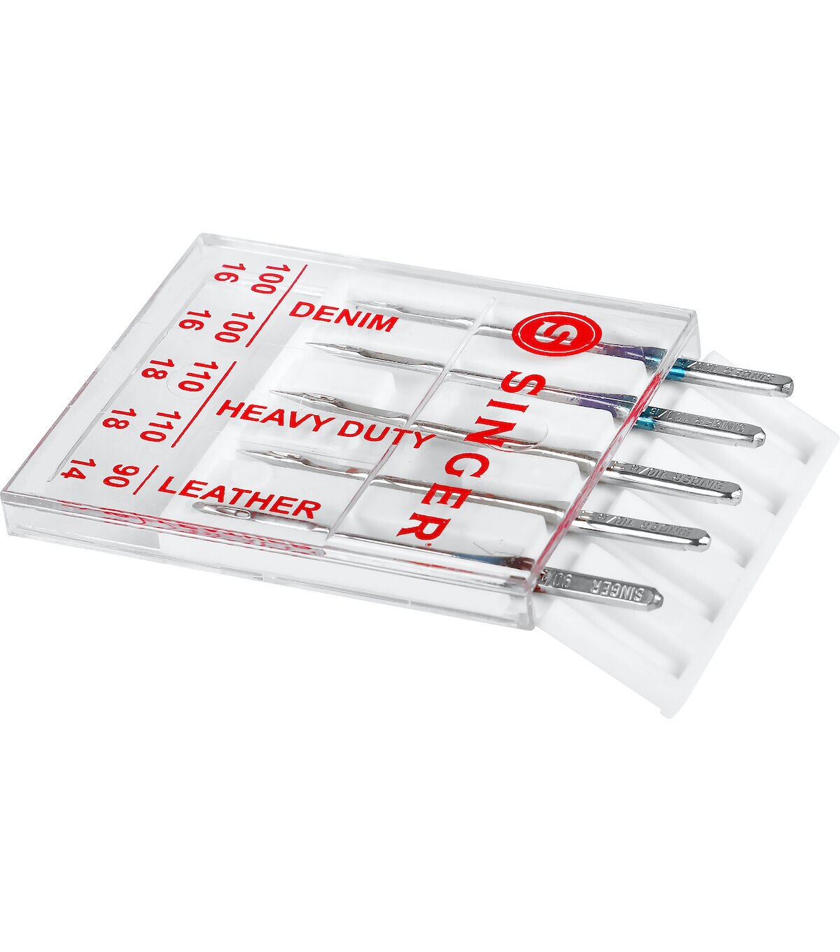 SINGER 30ct Assorted Size Universal Heavy Duty Sewing Machine Needles