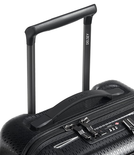 Turenne Collection Soft Pocket Carry-On Spinner Suitcase