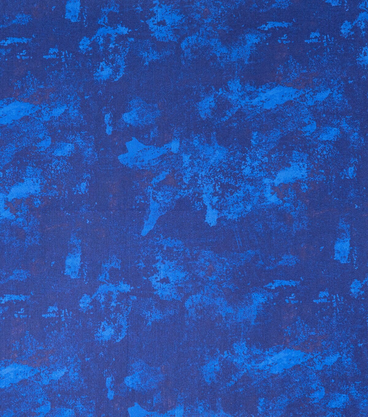 SINGER 18 x 21 Dark Blue Grunge Cotton Fabric Quarter 1pc