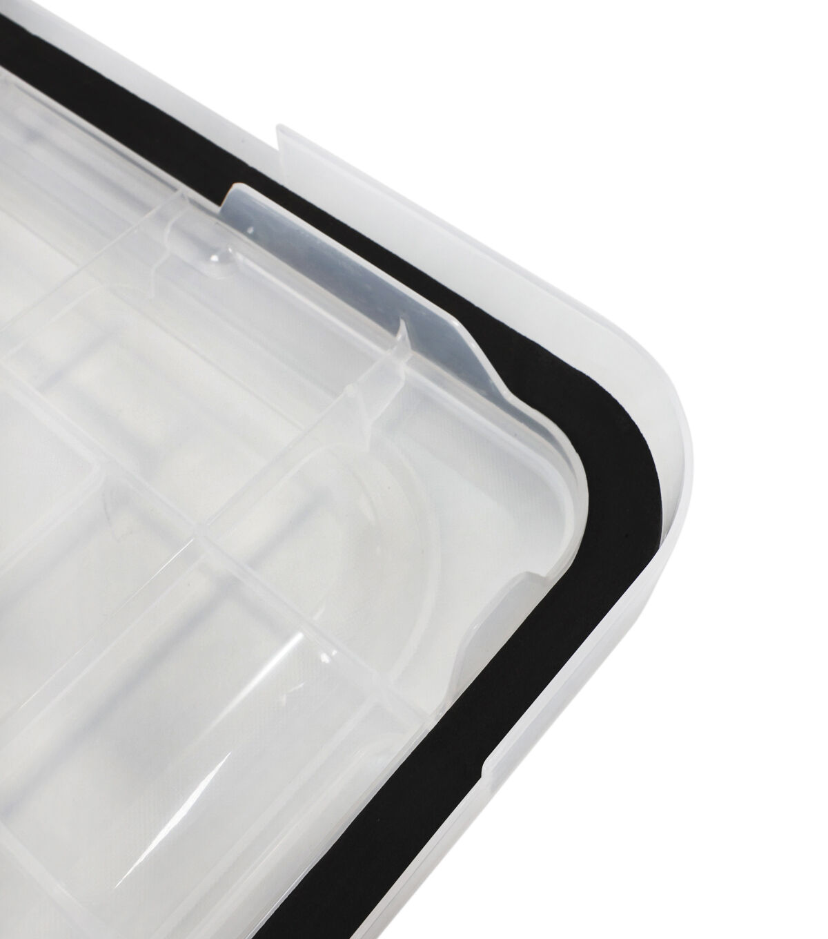 35 Liter Clear Durable Plastic Storage Box With Lid by Top Notch