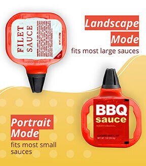 Saucemoto Dip Clip - Black