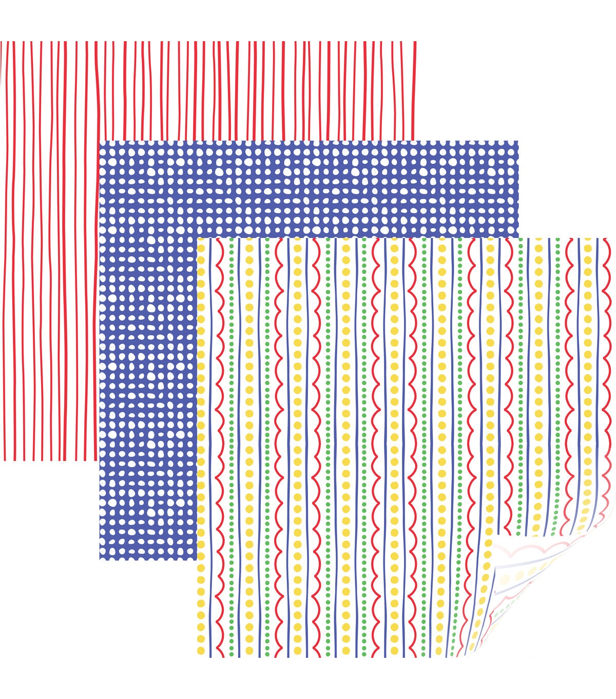 Cricut 12 x 12 Ditsy Dots Removable Matte Premium Vinyl Samplers 6ct