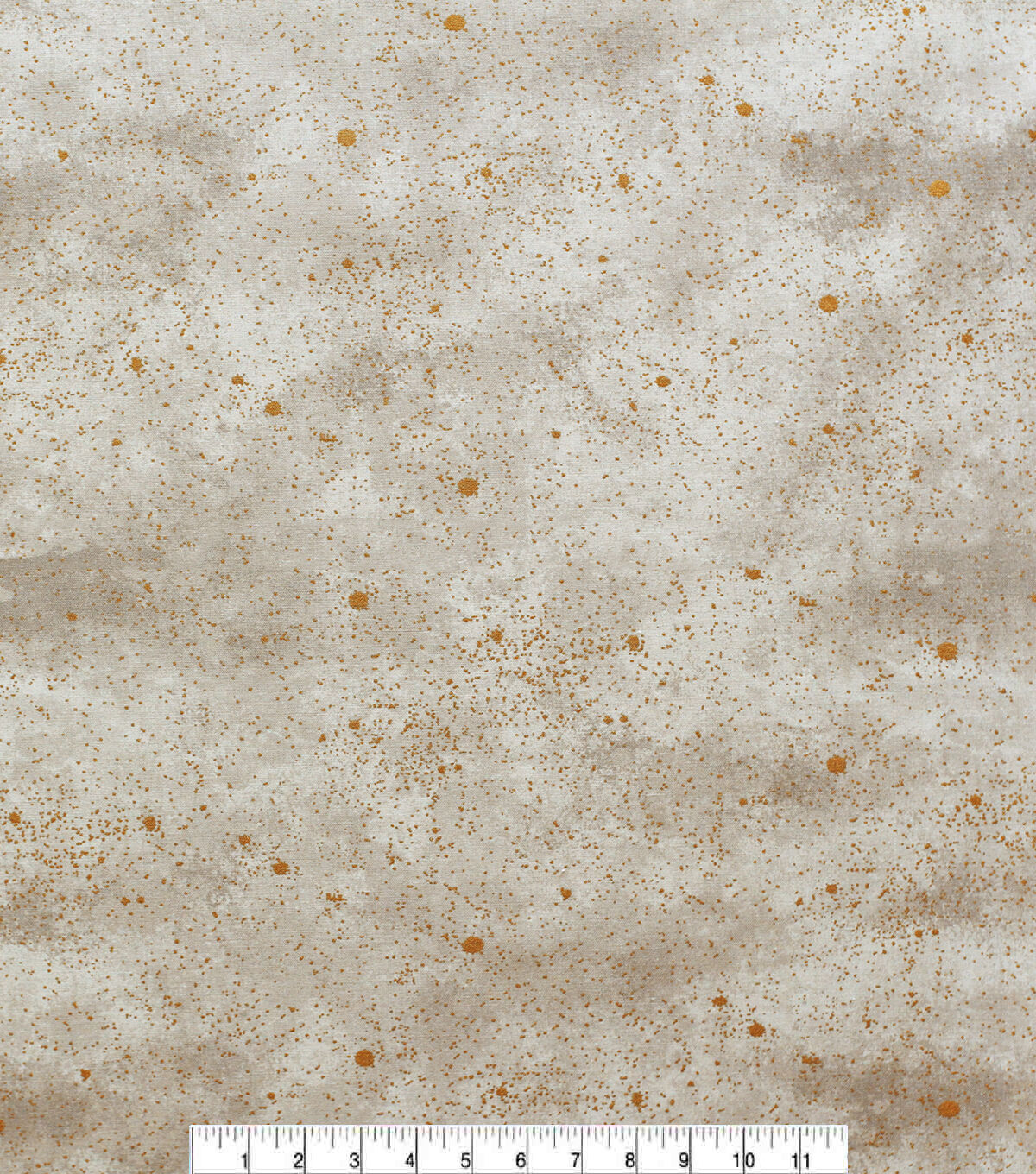 Cream Blender Quilt Metallic Cotton Fabric by Keepsake Calico