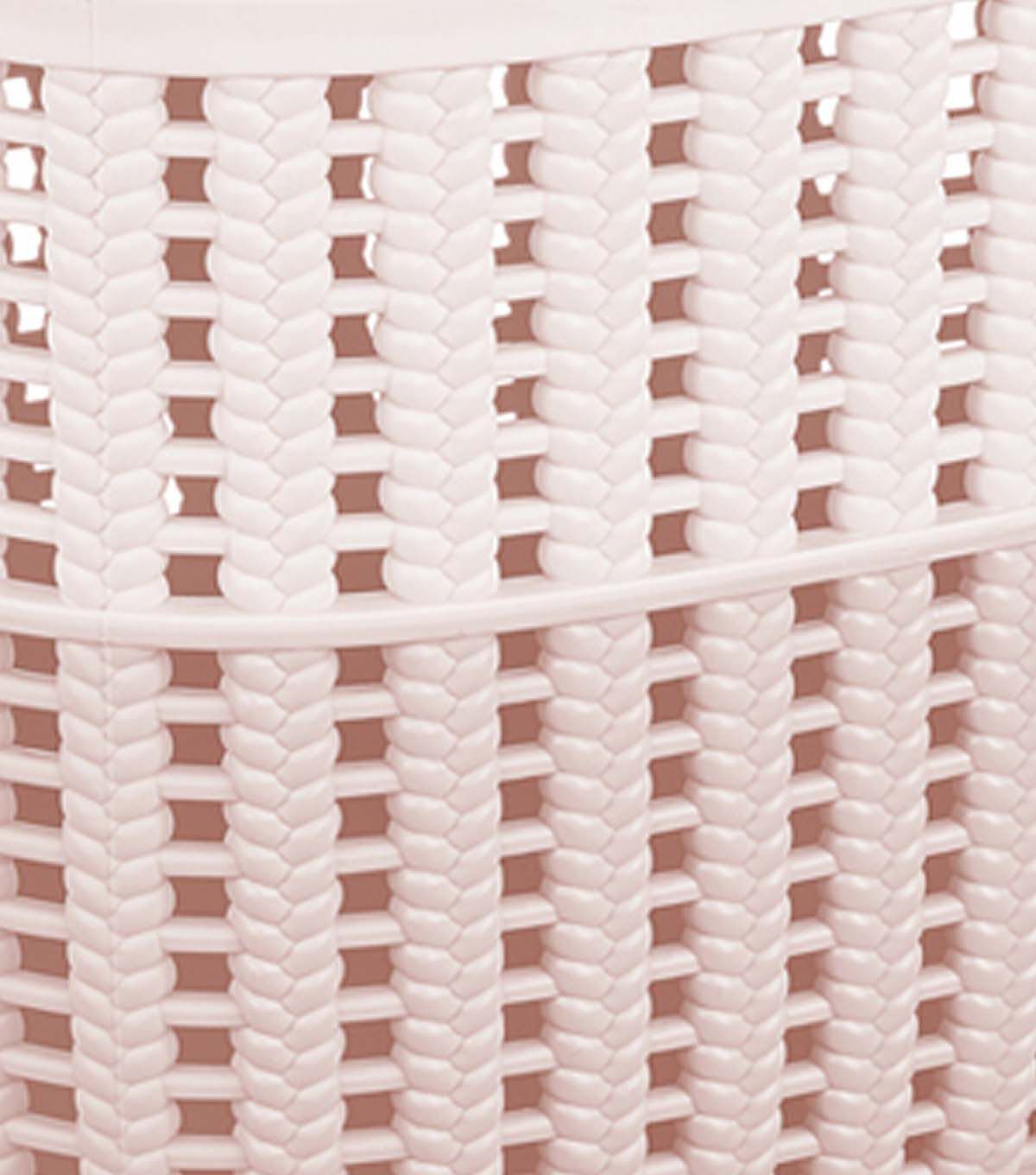 9 x 11 Ombre Stackable Plastic Weave Storage Bin by Top Notch