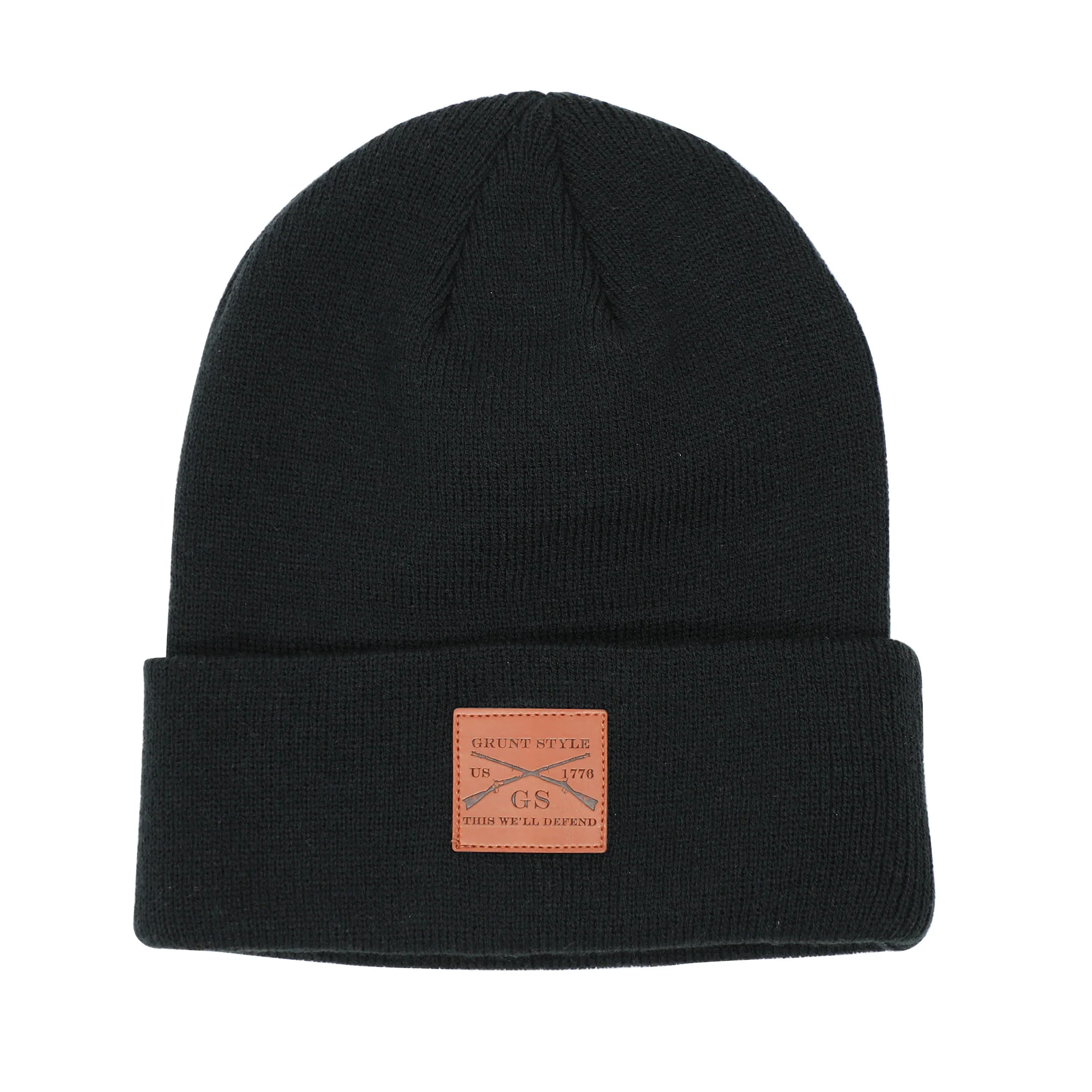 Cuffed Beanie - Black