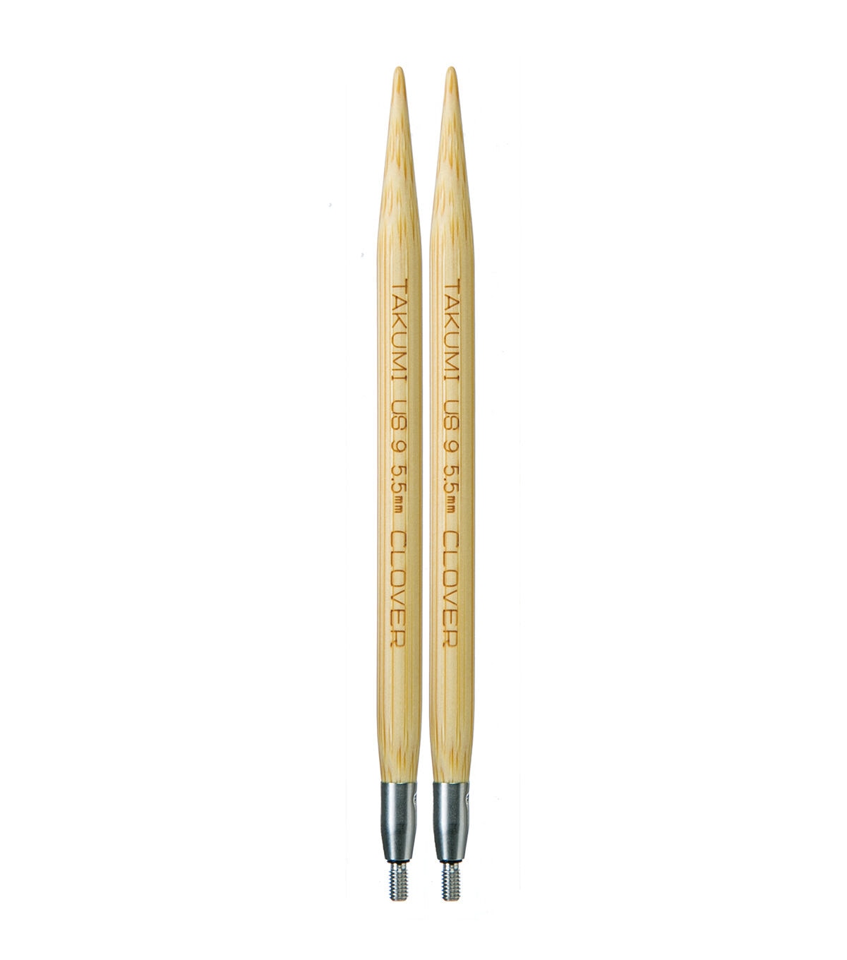 Clover 2pk Interchangeable 9/5.5mm Circular Knitting Needle Set