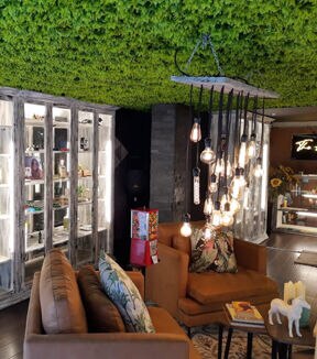 Greensmart Dekor 20 Artificial Fern Style Plant Wall Panels 4pk