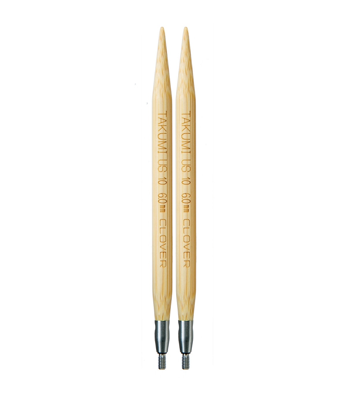 Clover 2pk Interchangeable 10/6mm Circular Knitting Needle Set