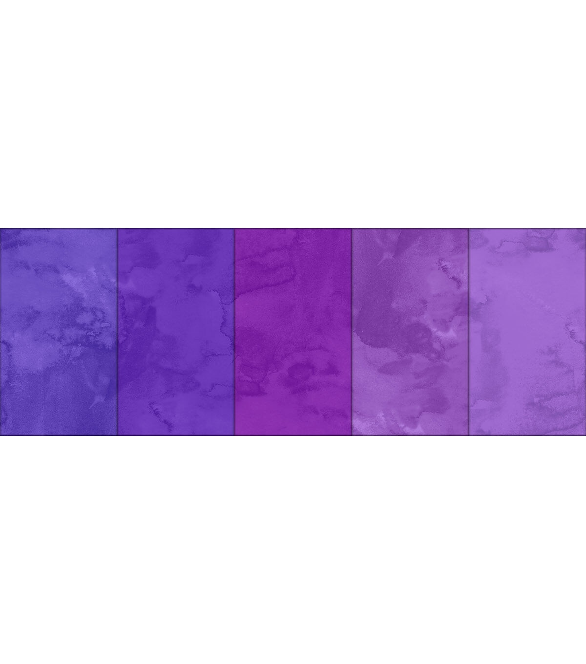 18 x 21 Purple Textured Cotton Fabric Quarters 5ct by Keepsake Calico