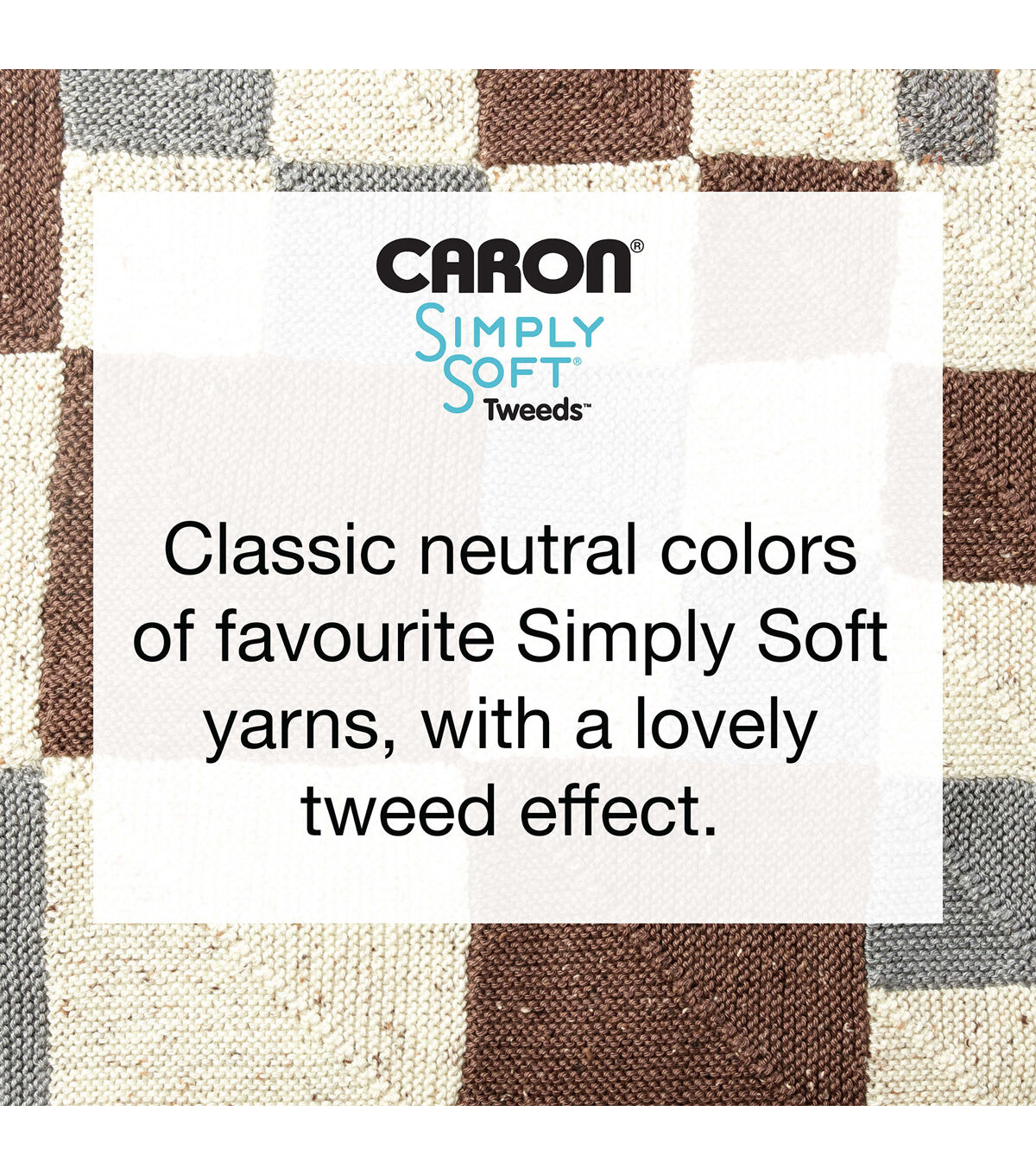 Caron Simply Soft Tweeds 250yds Worsted Acrylic Yarn