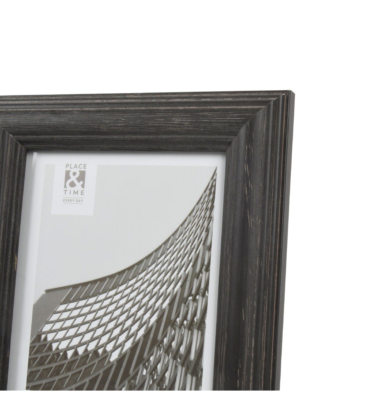 5 x 7 Rustic Gray Wood Tabletop Picture Frame by Place & Time