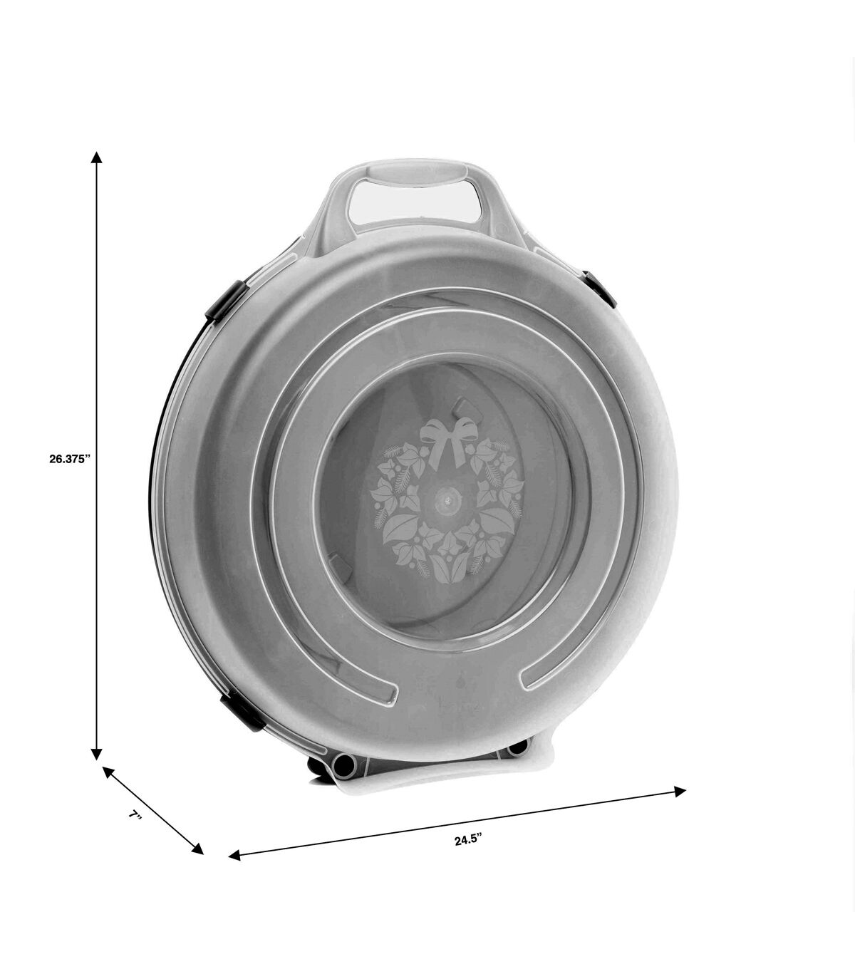 Homz Everyday Wreath Storage