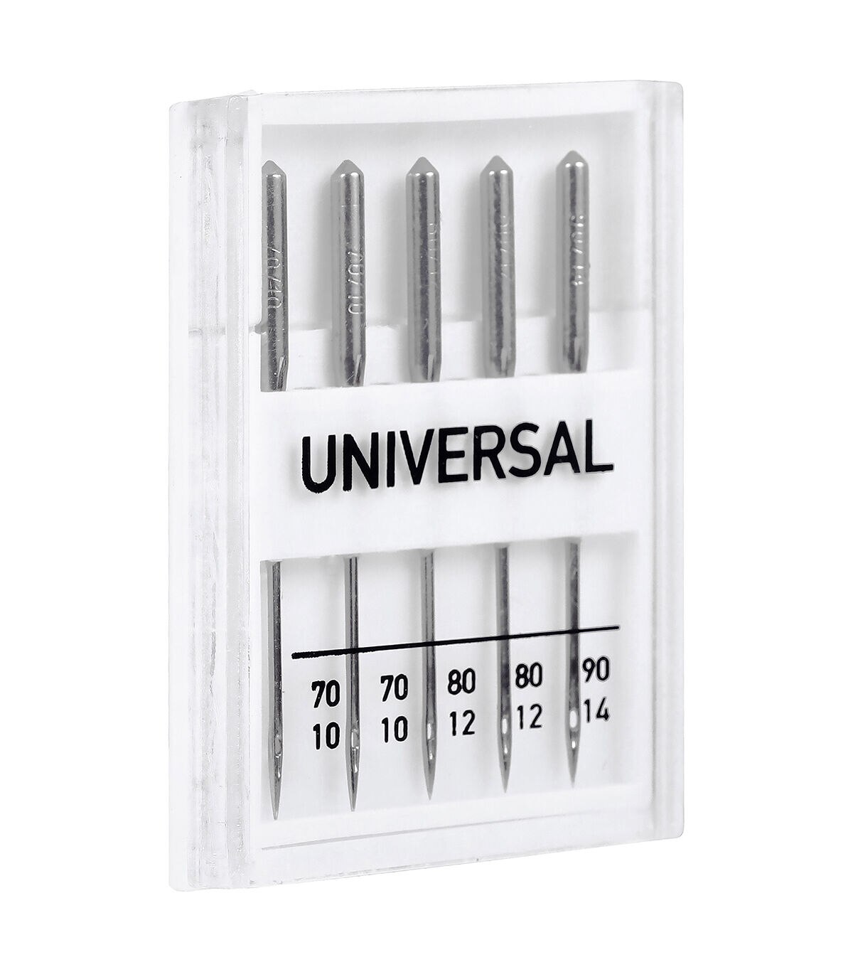 5ct Assorted Sizes Universal Sewing Machine Needles by Top Notch