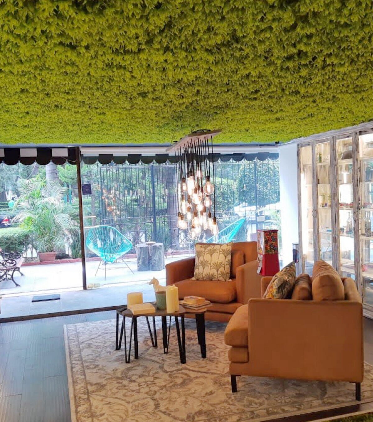 Greensmart Dekor 20 Artificial Fern Style Plant Wall Panels 4pk