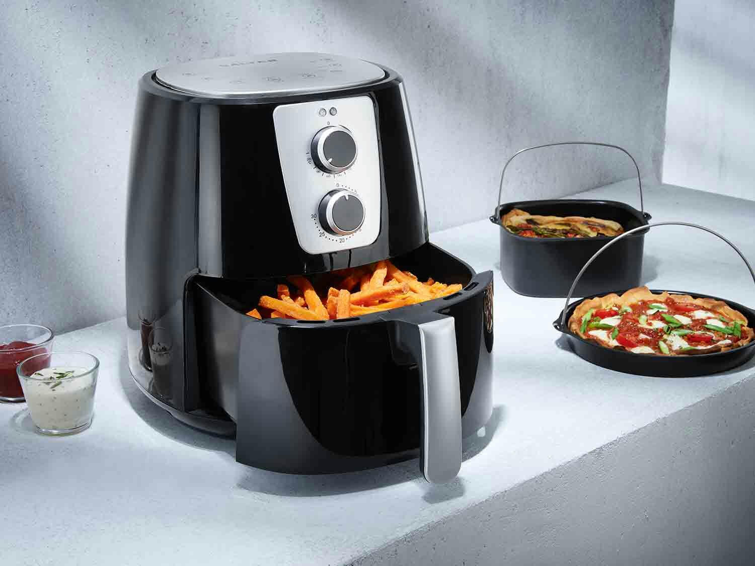 Salter ® Freidora de aire 5,2 L 1300 W