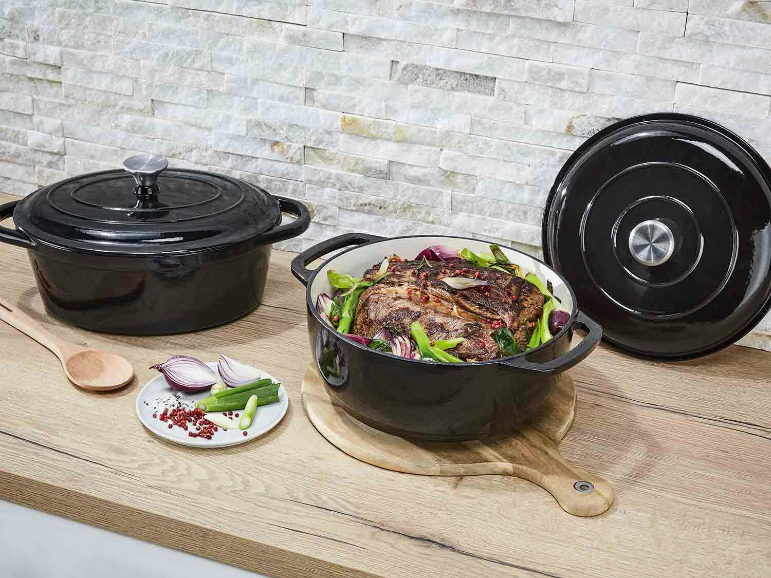 Olla de hierro fundido Ø 28 cm