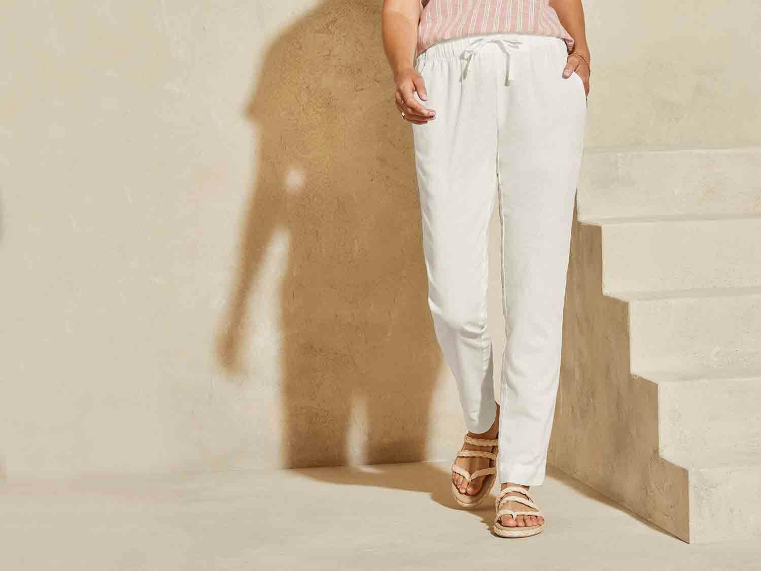 Pantalón de lino para mujer