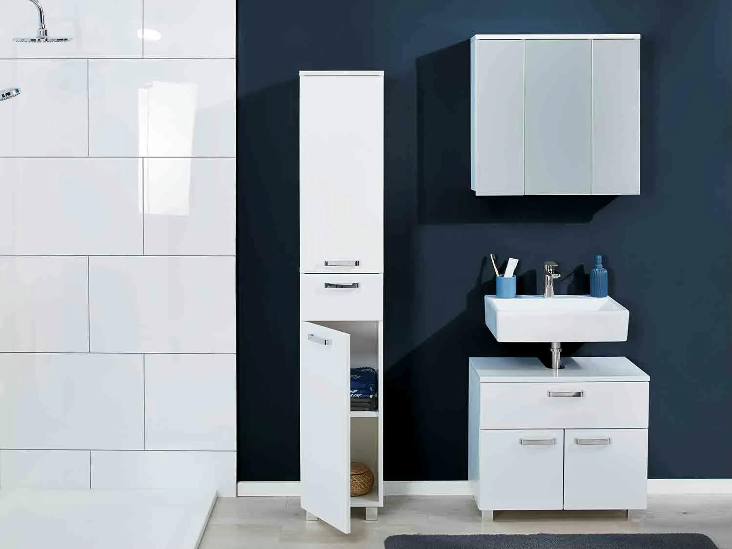 Armario alto para baño Palermo
