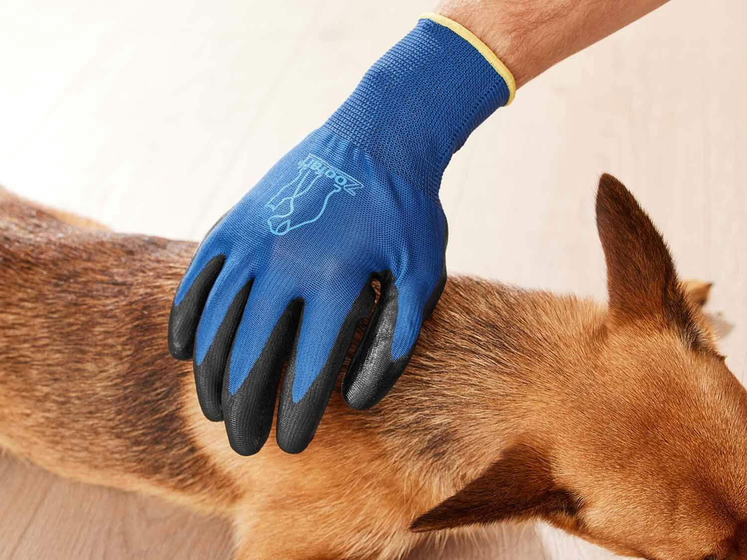 Guante para pelo de mascotas