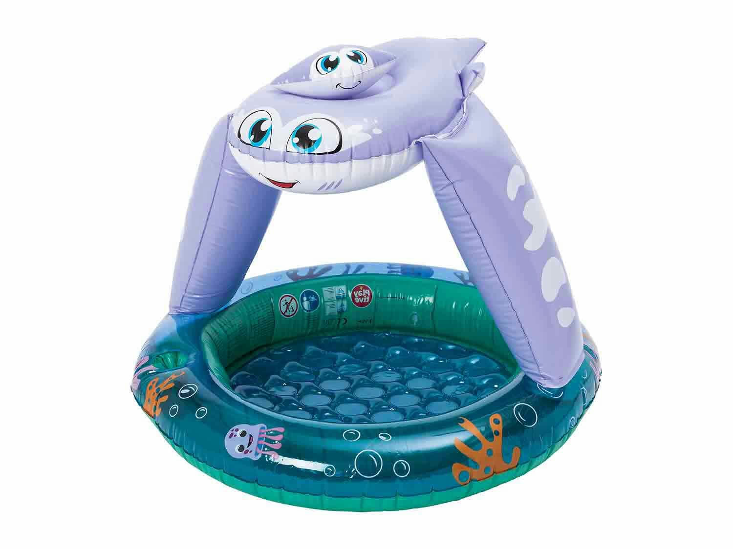 Piscina hinchable infantil con techo Ø 102 cm