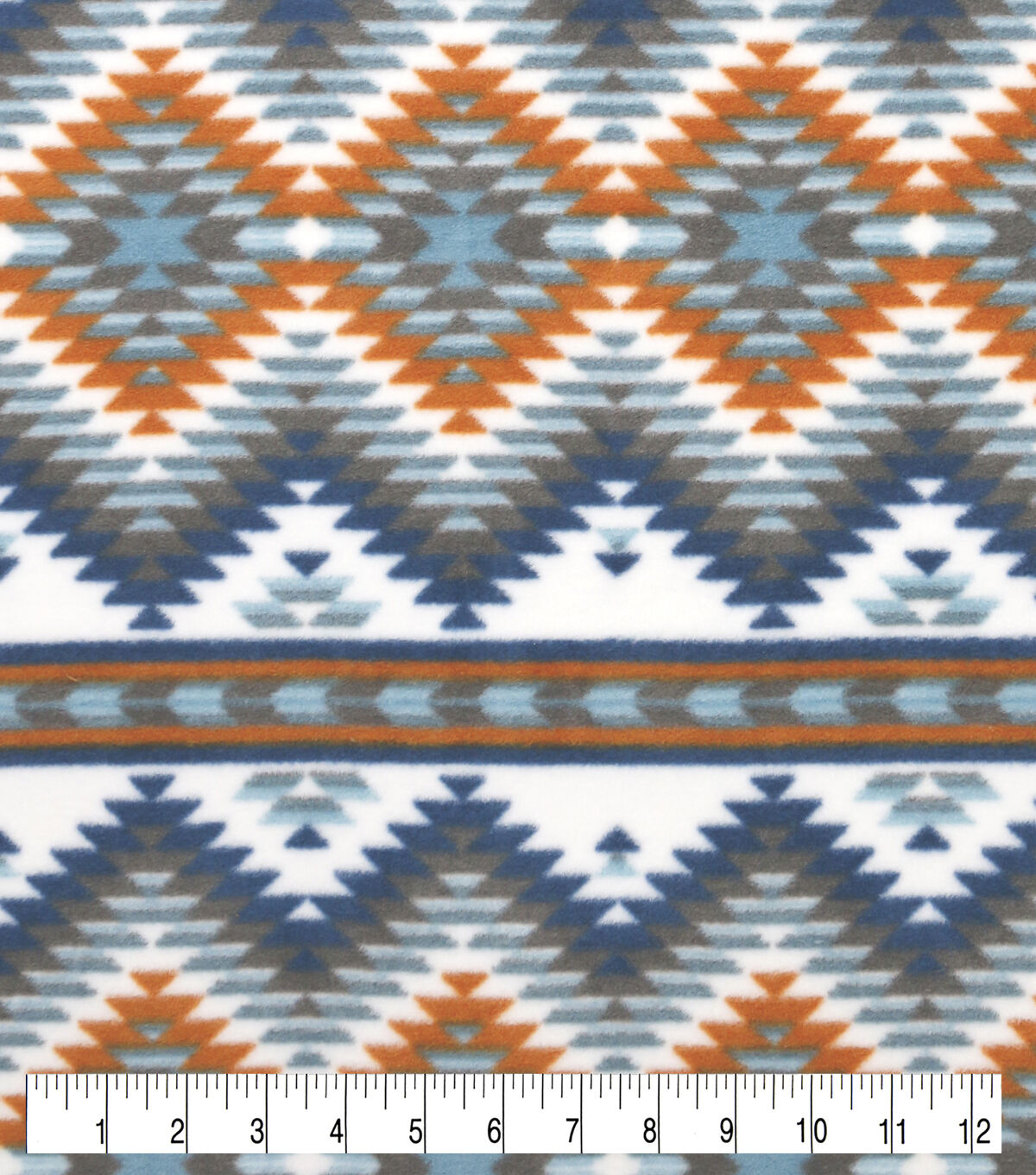 Southwest Aztec In Line Luxe Fleece Fabric