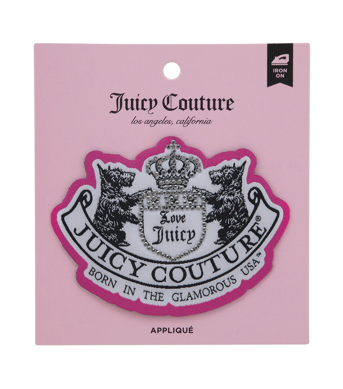 Juicy Couture 3 Logo Iron On Patch