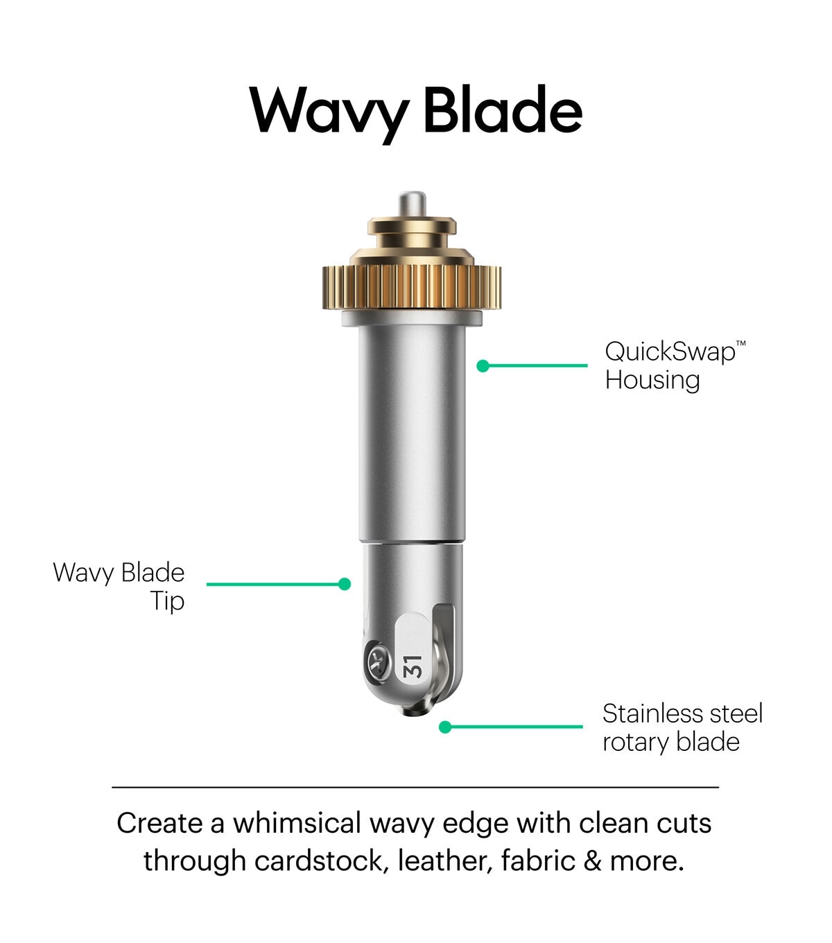 Cricut Wavy Blade