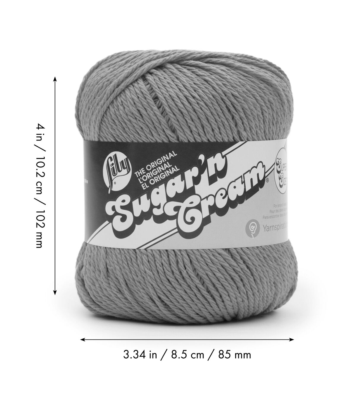 Lily Sugar'n Cream Twists Super Size Worsted Cotton Yarn