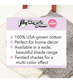 Lily Sugar'n Cream Twists Super Size Worsted Cotton Yarn