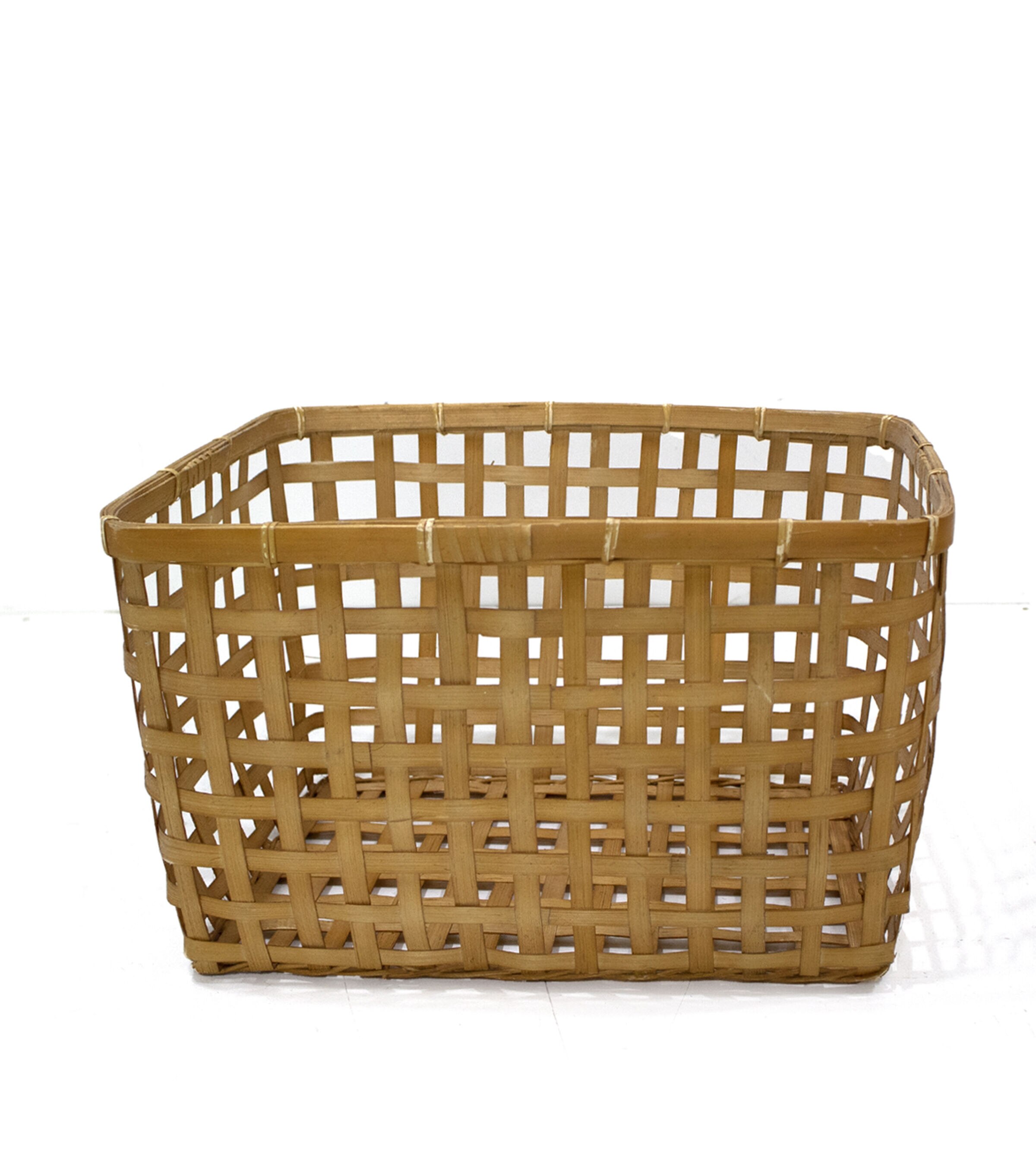 16 x 11 Bamboo Weave Basket by Place & Time