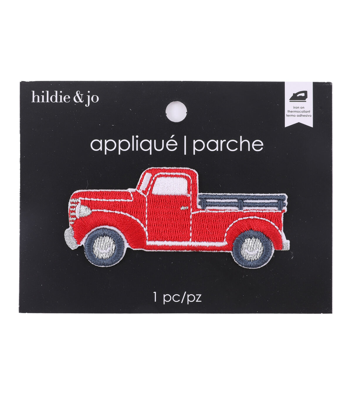 3 Red Truck Applique by hildie & jo