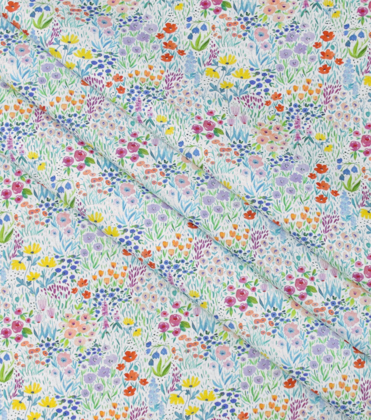 Packed Modern Floral Quilt Cotton Fabric by Keepsake Calico