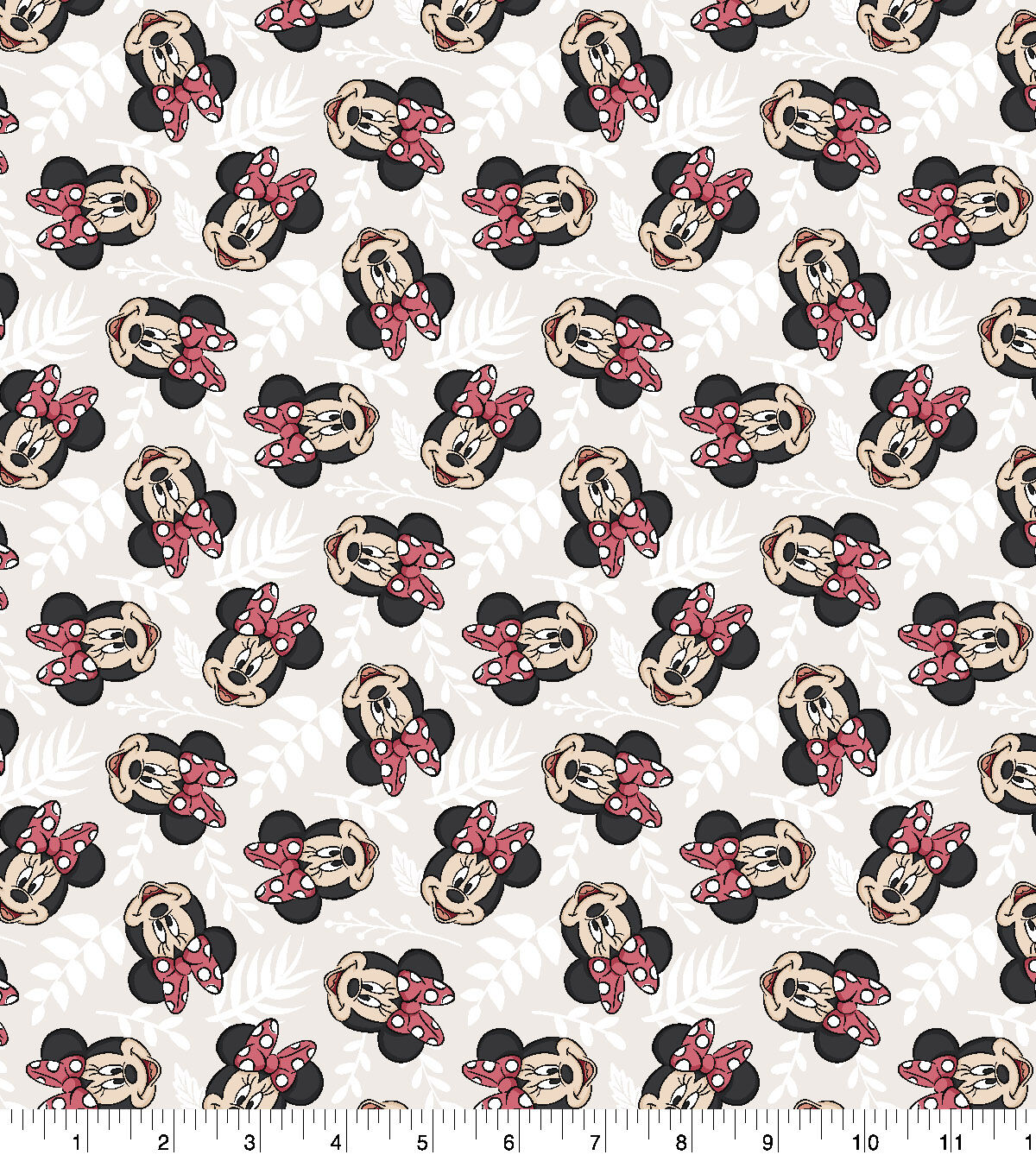 Disney Flannel Fabric Minnie Mouse Loves Fall