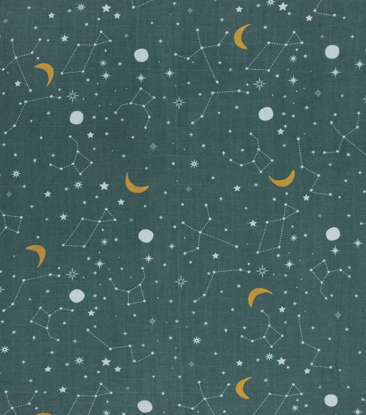 Constellations Stormy Sea 1 Yard Nursery Swaddle Fabric