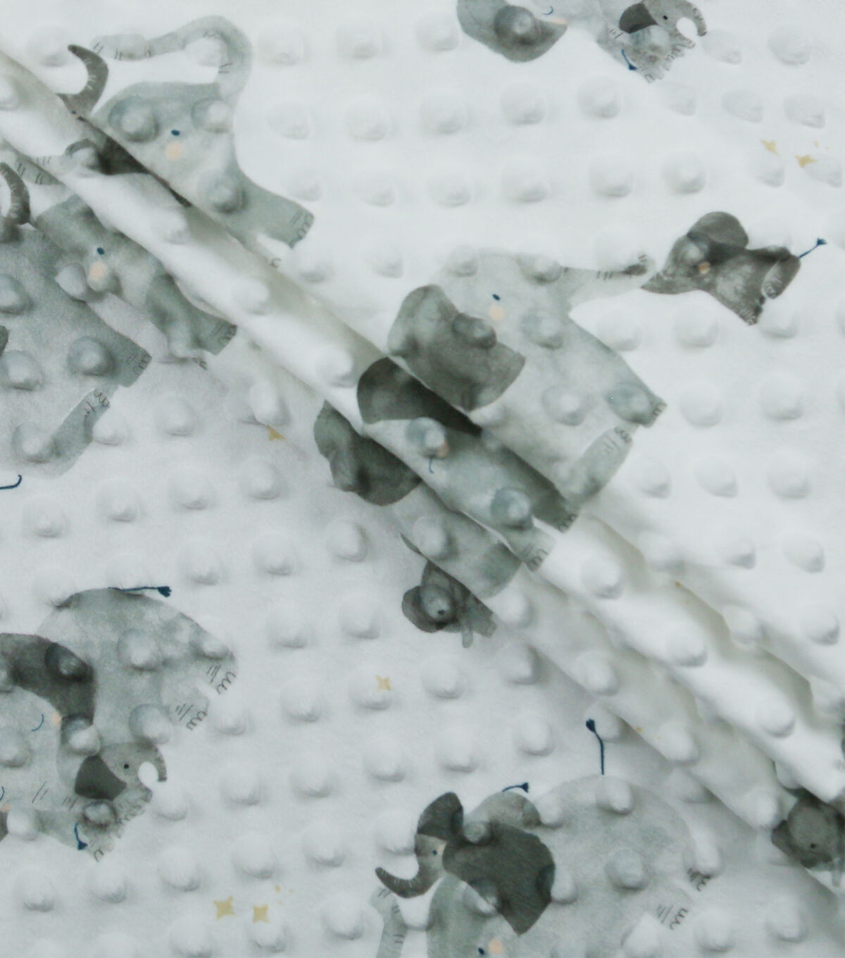 Soft & Minky Elephant Fleece Fabric